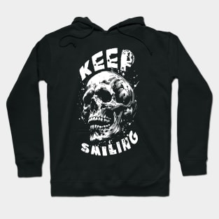 Keep Smiling Skull Hoodie